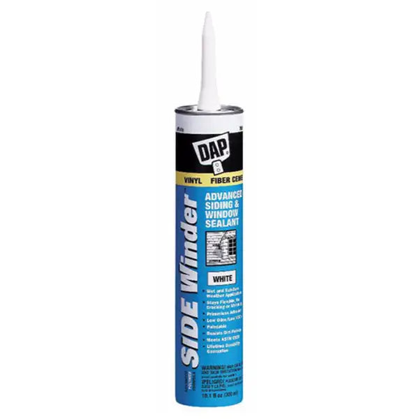 10.1 Oz Dap 00801 White Side Winder Advanced Polymer Siding And Window Sealant