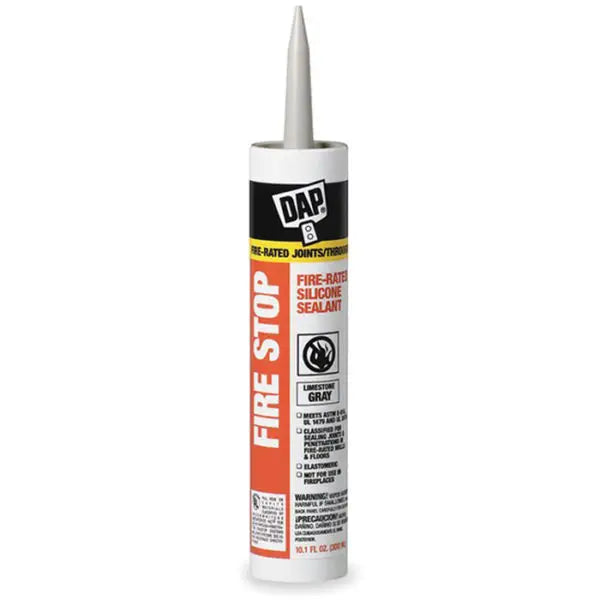 10.1 Oz Dap 18806 Gray Fire Stop Fire Rated Silicone Sealant