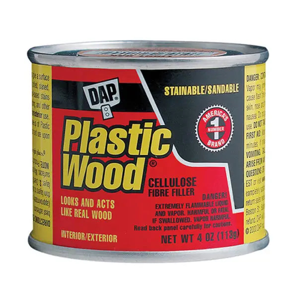 4 Oz Dap 21502 Natural Plastic Wood Solvent Based Wood Filler